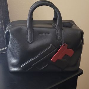 VLIEGER & VANDAM  Black Day Tripper Bag